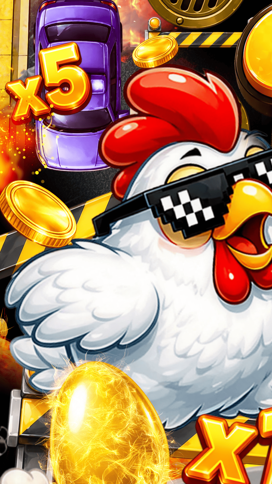 New Chiken Roads Screenshot